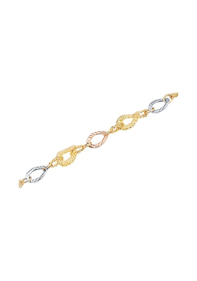 Gülaylar - Altın 14 Ayar Hollow Bileklik N11.16112 Sarı Altın