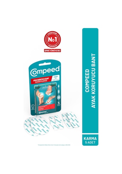 Compeed Acıyı Hızla Hafifleten Hidrokolloid Ayak Koruma Ve Yara Bandı Karma Set
