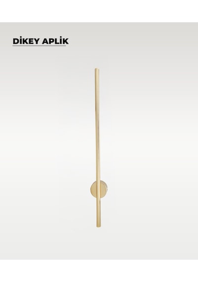 12w Gold Dikey Aplik - Gün Işığı Gold