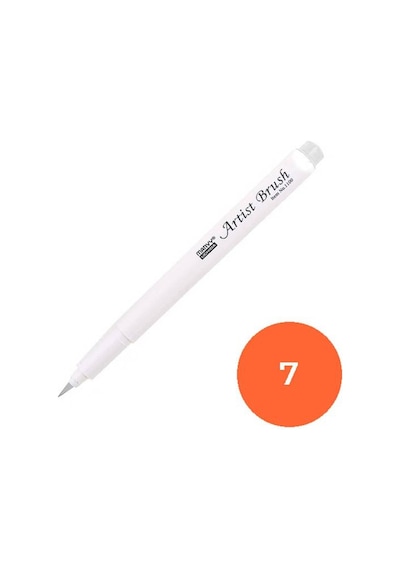 Marvy Artist Brush Fırça Uçlu Kalem 1100-7 Orange