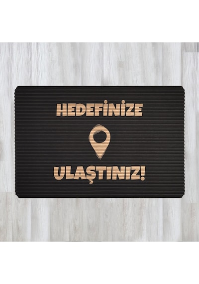 Evaşk Kapı Önü Paspası Vinil Kaymaz Tabanlı 40 X 60 Uvrub108