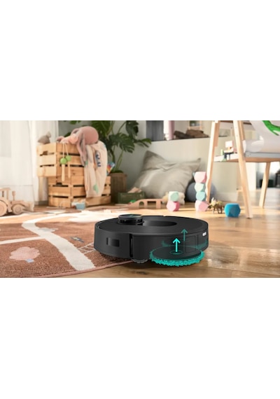 Bosch BCRDW3BX Spotless Max Cam Robot Süpürge Siyah