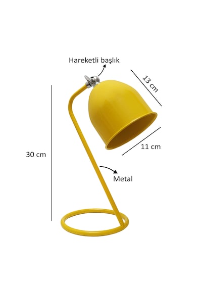 Homing Simplu Retro Renkli Masa Lambası 241318