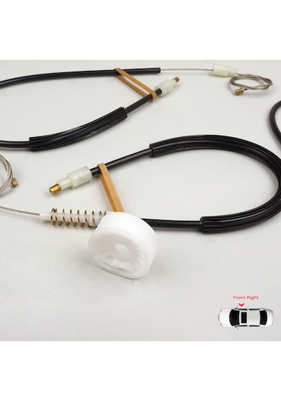 Ön Sağ Cam Kriko Tamir Seti Bmw 5 Serisi E60 E61 2003-2010 İçin Standart