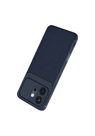Newface - 559 - Huawei Honor 600 Auto Focus Karbon Kapak - Glblseme - - Lacivert