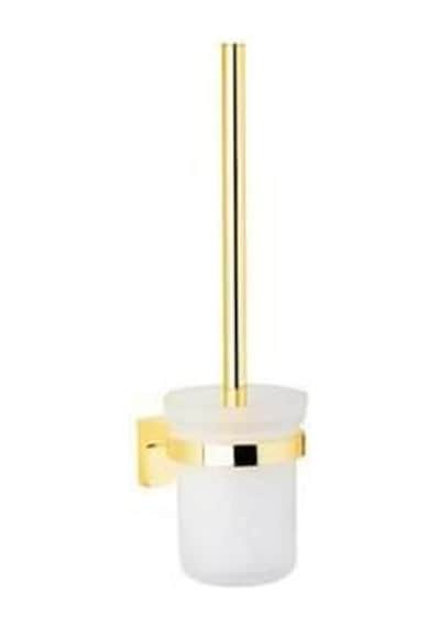 Tema 71018-1 Premium Klozet Fırçası Altın