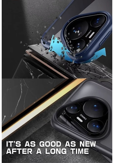 Infinix Note 40 Pro Plus 5G Kılıf Yüzüklü Standlı Extra Darbe Emici Sert Silikon Kapak - Siyah