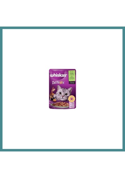 Whiskas Pouch Tastymix Sos İçinde Kuzulu Tavuklu Ve Havuçlu Yetişkin Kedi Konservesi 85 Gr Mac