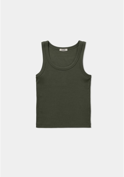 Colin's Colins Slim Fit Kadın Yeşil Atlet Cl1078619 Q1.v2 Kha Haki
