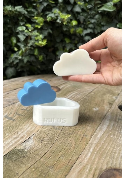 Rufus Concept Bulut 2d Mum Kalıbı Silikon