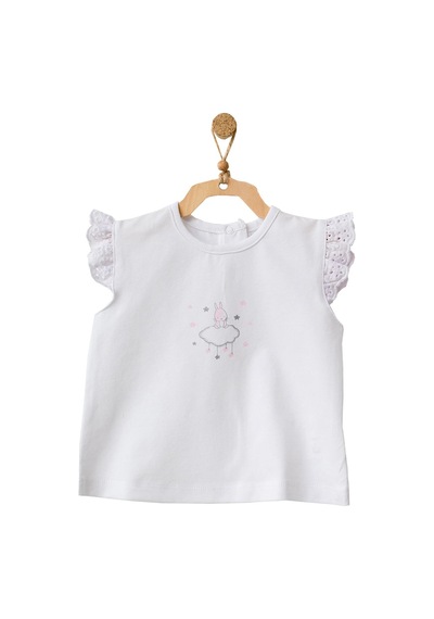 Dear Enika Andywawa Kız Bebek Tavşan Desenli Alt Üst Gri Takım Ac21632r 001