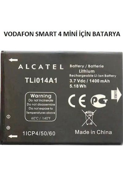 Vodafone Smart 4 Mini V785 Pil Batarya