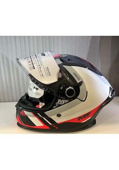 Kask Mt Braker Sv Inceptıon B5 Mat Kırmızı Çok Renkli