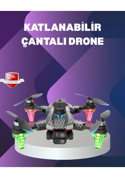 Katlanabilir Drone 1080p Kamera Full Hd Çekim Hafif Ve Taşınabilir