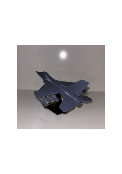 F-16 Fighting Falcon 3d Baskı Maket Boyanabilir Savaş Uçağı Modeli