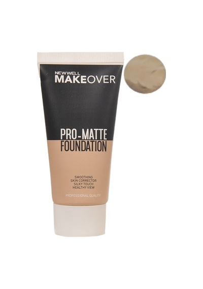 New Well Makeover Pro-matte Foundatıon 753 - Makyaj Süngeri Hediye 001 C