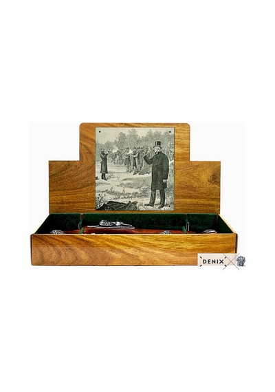 Denix 2 Pistolas De Duelo, Italia 1825 / 2 Li Duello Tabancası