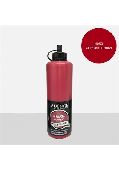 Cadence Hybrid Akrilik Boya 500 Ml Crimson Kırmızı H053