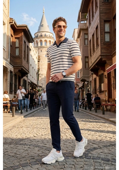 Buratti Erkek Pantolon 6843649 Lacivert Lacivert