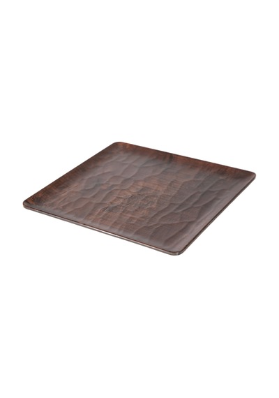Mudo Home Wood Touch Kare Sunum 26cm Kahverengi