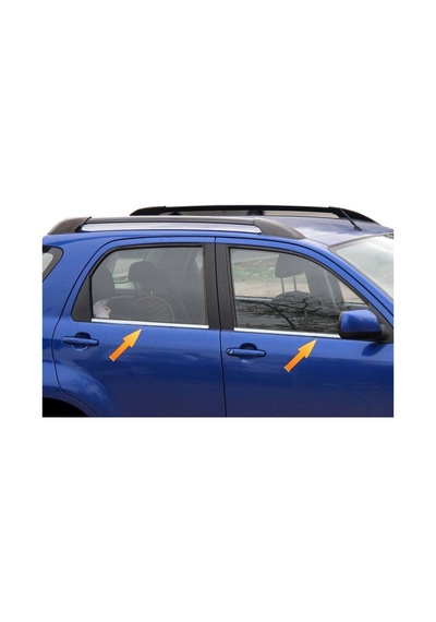 Daihatsu Terios Krom Cam Çıtası 2006 - 2013 Arası P.  Çelik