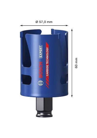 Bosch 57 Mm Yapı Malzemeleri İçin Panç 2608900465