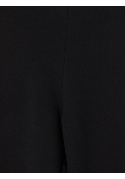 Lcw Comfort Siyah Beli Lastikli İspanyol Paça Kadın Pantolon