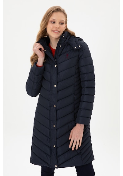 U.s. Polo Assn. Kadın Lacivert Kaban 50312015-vr033 Lacivert