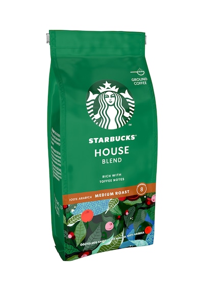 Starbucks House Blend Medium Roast Öğütülmüş Kahve 200g Çekirdek Kahve