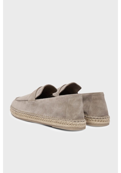Süet Logo Detaylı Espadril Hm0hm02072pbo Erkek Espadril Hm0hm02072 Pbo Vizon
