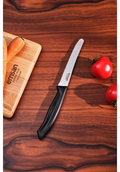 Emsan Nix Domates Bıçağı 22 Cm Siyah