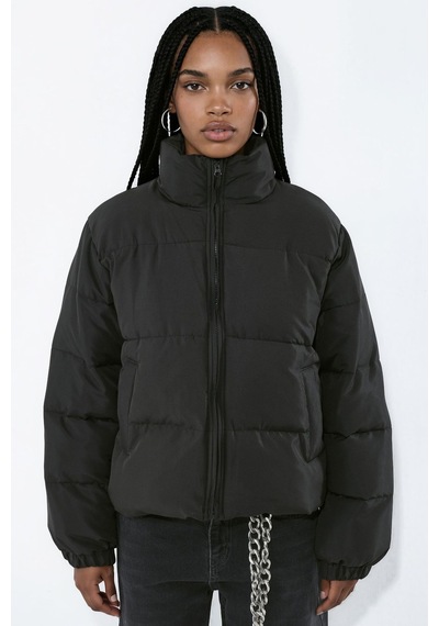 Hiccup Basic Şişme Mont Siyah