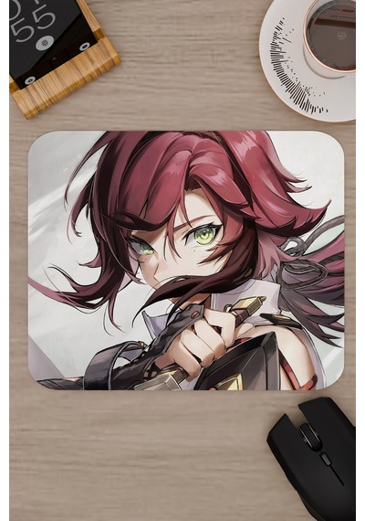 Heizou Genshin Impact Anime Oyuncu V4 - 22x18 Gaming Mouse Pad Fare Altlığı