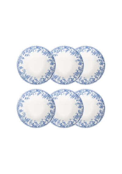 Mudo Home Blue Dream Çukur Tabak Seti 6lı-23 Cm Diğer