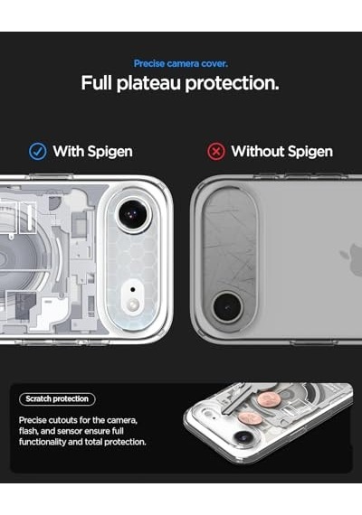 Ince Magsafe Kılıf Ultra Hybrid Sararma Karşıtı Duraclear Hava Kanalı Teknolojisi Askeri Sınıf Koruma Magfit Zer Diğer