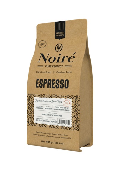 Noire Imperium Espresso Blend 2 1000g %100 Arabica Blend Çekirdek