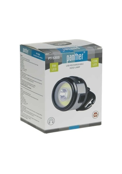 Panther Pt-5203 Şarjlı Kafa Lambası Çok Renkli