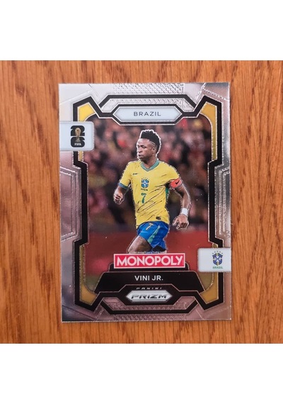 Prizm Monopoly Vini Jr. No. 14 Lisanlı Oyun Kartları - Silver