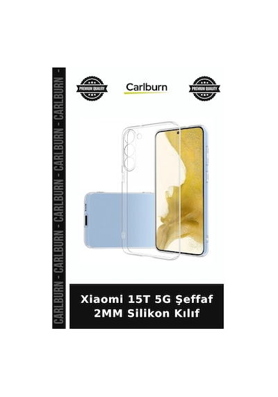 Xiaomi 15t 5g Şeffaf 2mm Silikon Kılıf Telefon Aracı Mobil Ürün çok renkli