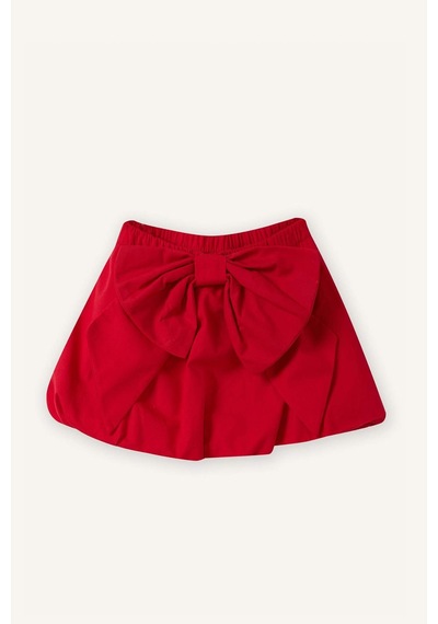 Defacto Poplin Etek Kız Bebek G9996a526smrd282 Kırmızı-rd282