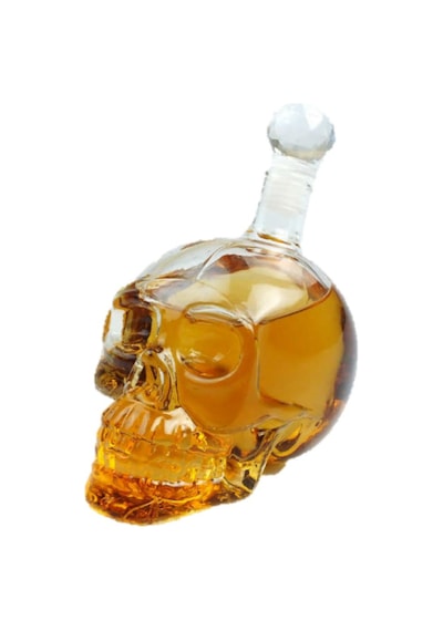 Crystal Head Kuru Kafa Cam Şişe 350 Ml Diğer