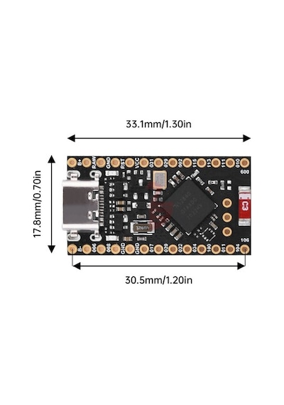 Nrf52840 Arm Cortex-m4f Promicro Modül Bluetooth 5 Thread Zigbee