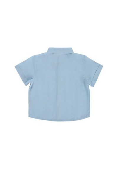 Civil Boys Basic Kısa Kol 2-5 Yaş Gömlek - Mavi