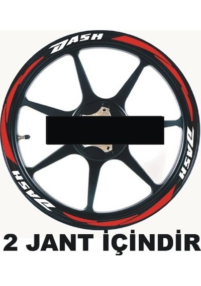 Motosiklet Jant Şeridi Hero Dash Sağ-sol/ön-arka-45