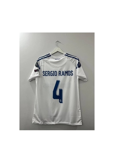R.madridd 2018 Kiev Şampiyonlar Ligi Finali Sergio Ramos Forması Çok Renkli