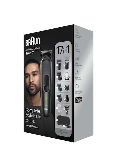 Braun Series 7 Mgk7491 Hepsi Bir Arada Şekillendirme Seti, 17 Si 1 Arada Erkek Bakım Kiti