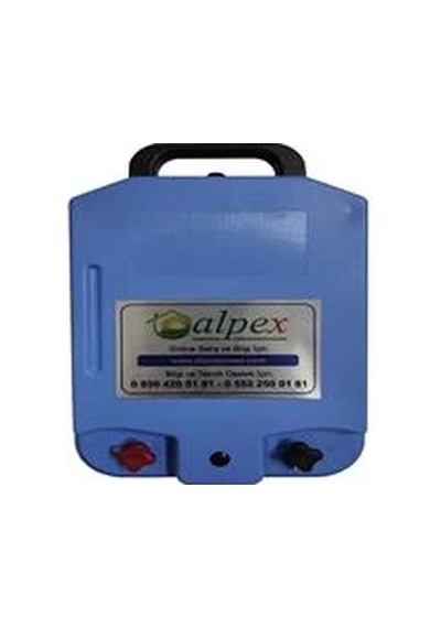 Alpex Elektrikli Çit Cihazı 25000 Volt Gece Modlu Model