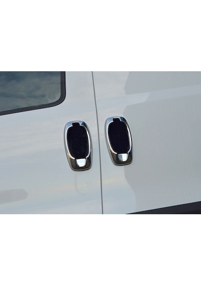 Opel Combo Krom Kapı Kolu Çerçevesi 4Kapı 2011 ve Üzeri P.Çelik