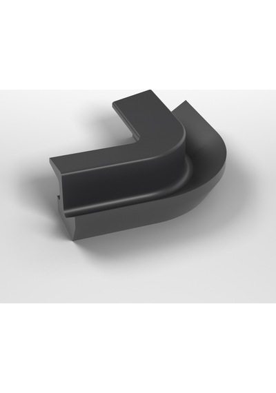 Arayx3d Bmw E36 E90 Uyumlu Arka Cam Köşebent Arka Cam Fitil Köşe Kapağı Siyah