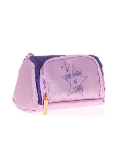 Kaukko Sparkle Plump Kalem Çantası Mor Diğer